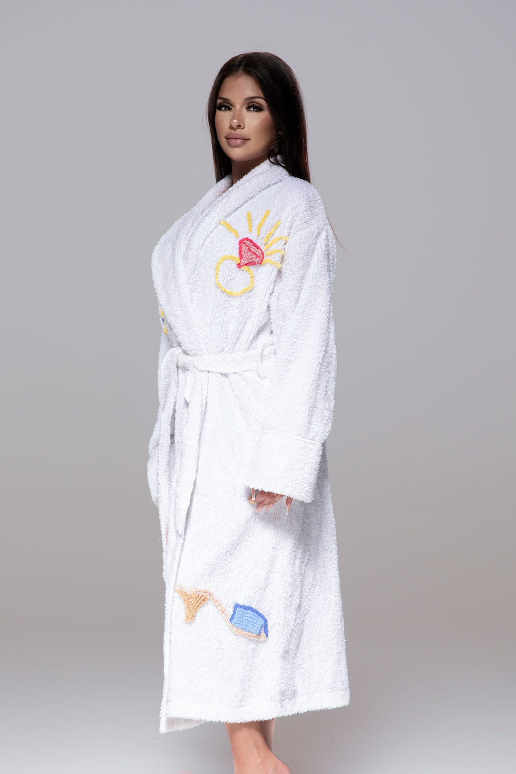 Exclusive “Diva” Chenille bathrobe