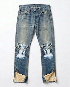 Waterfall Jeans cream