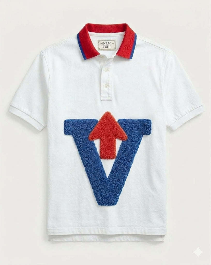 Vintage Vanguard Monogram Polo