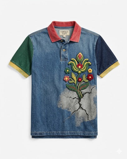 “Concrete Bloom 1991” Polo