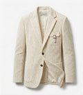 The Archivist Chenille Blazer - Light Cream