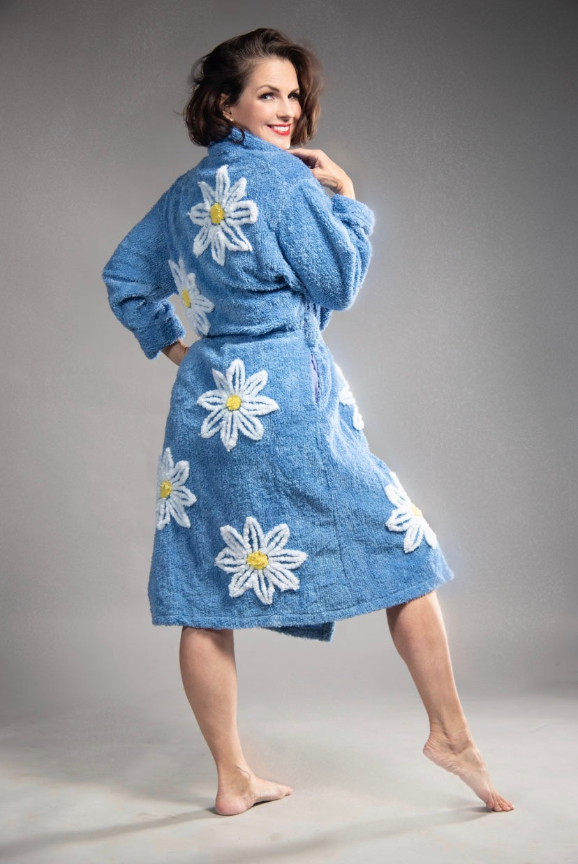 Falling Daisies Bathrobe
