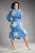 Falling Daisies Bathrobe