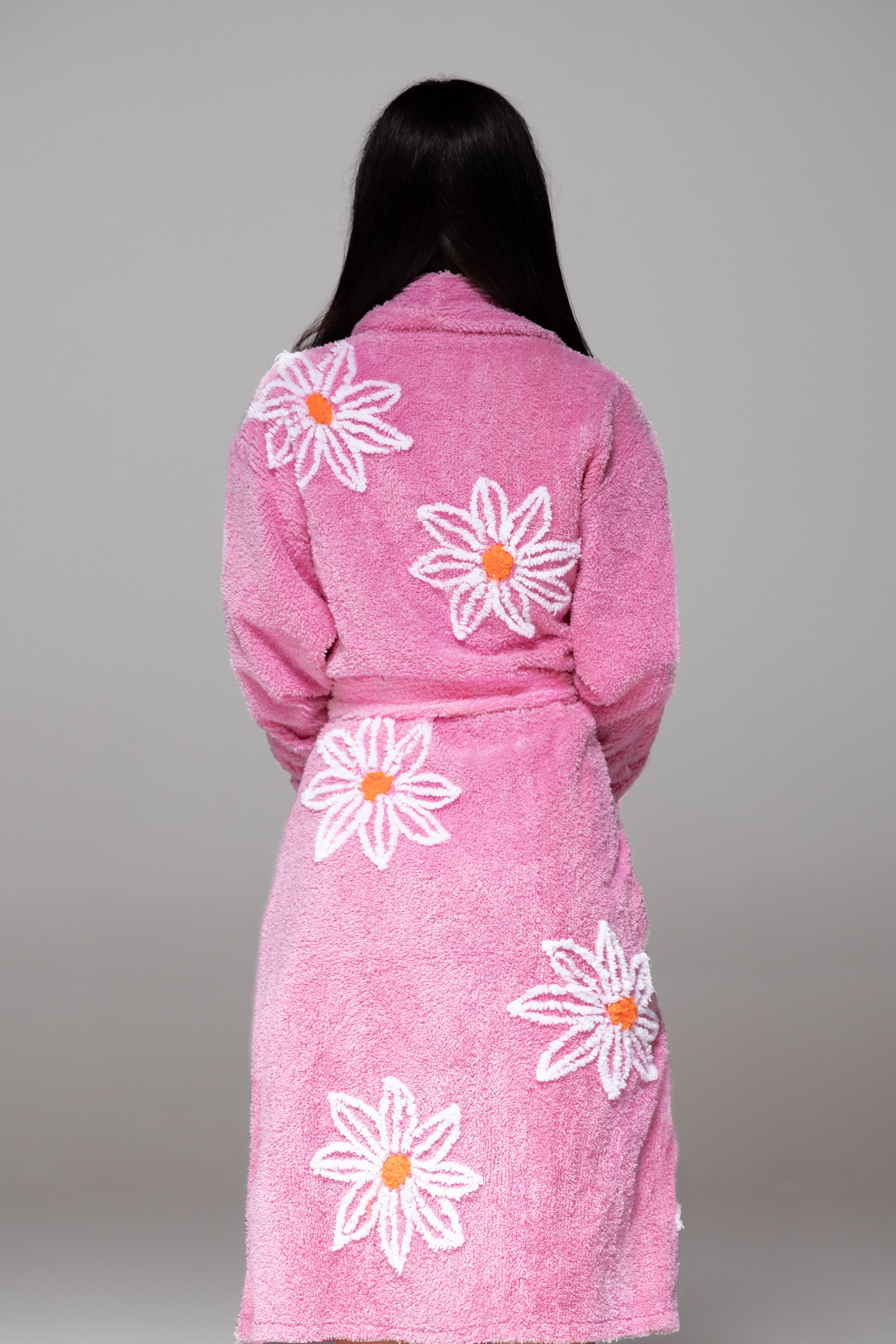 Falling Daisies Bathrobe