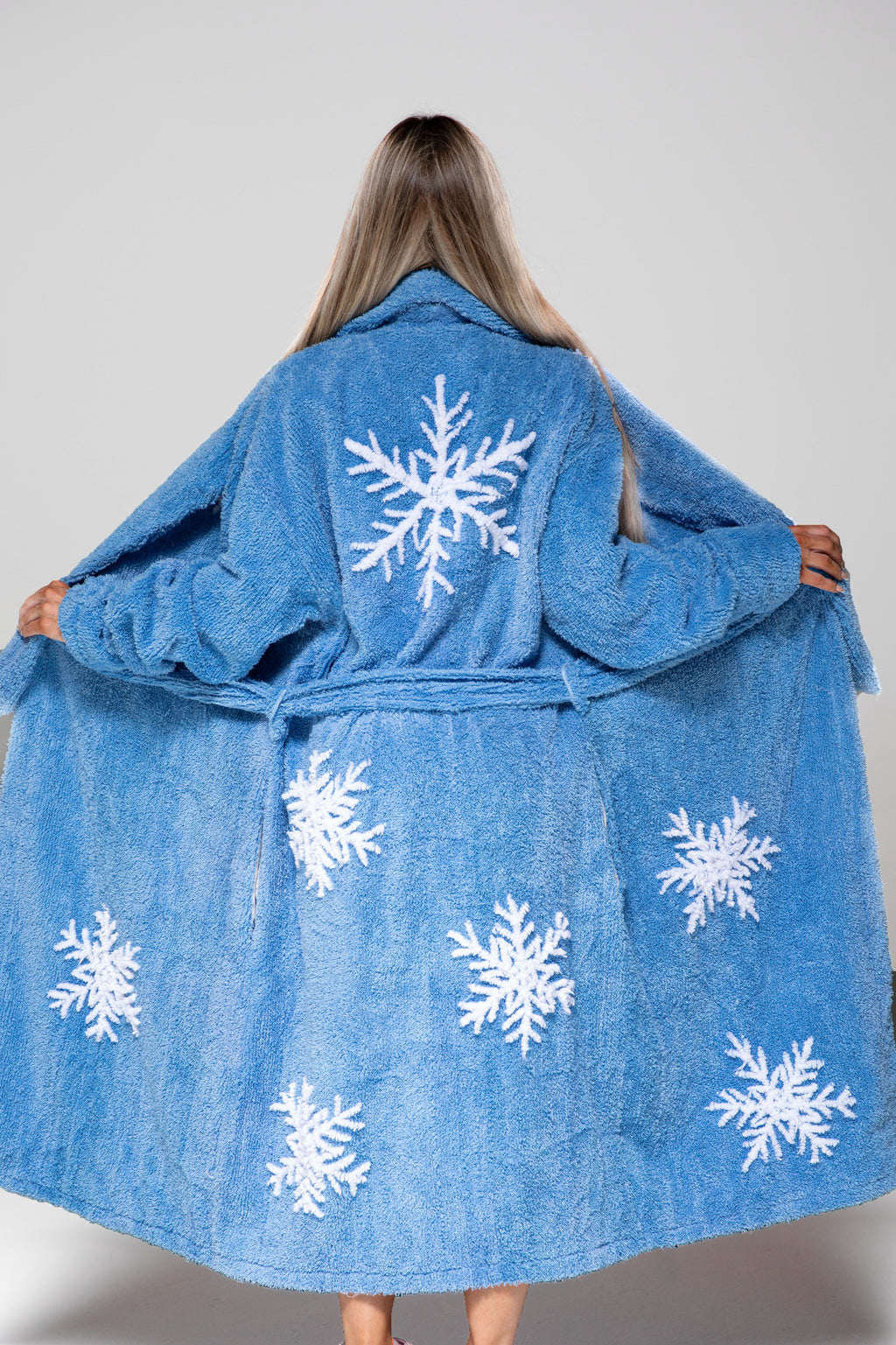 Snowflake in Bedroom Blue