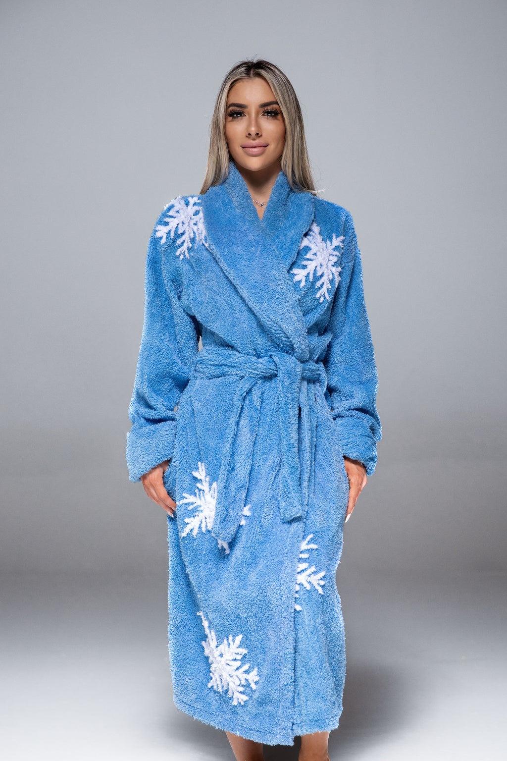 Snowflake in Bedroom Blue