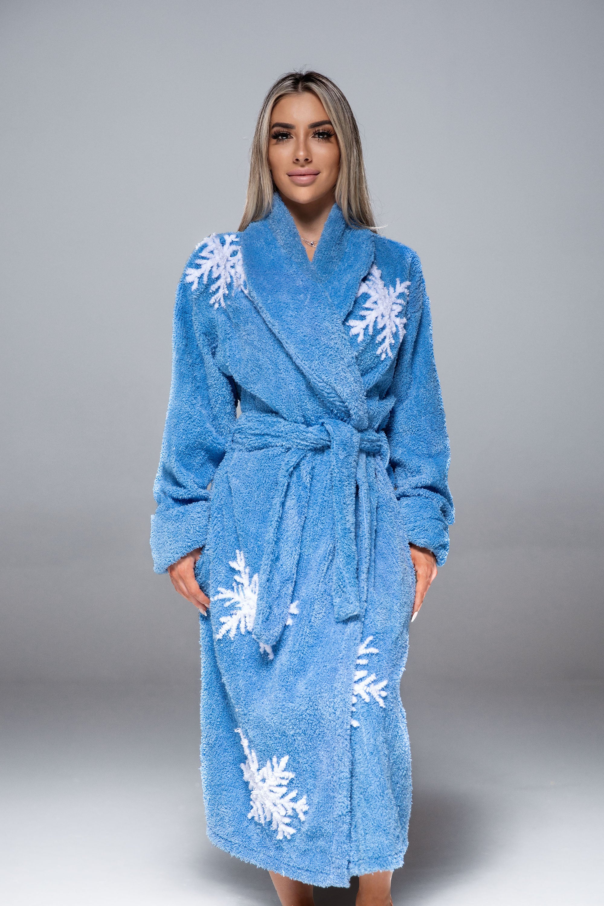 Snowflake in Bedroom Blue