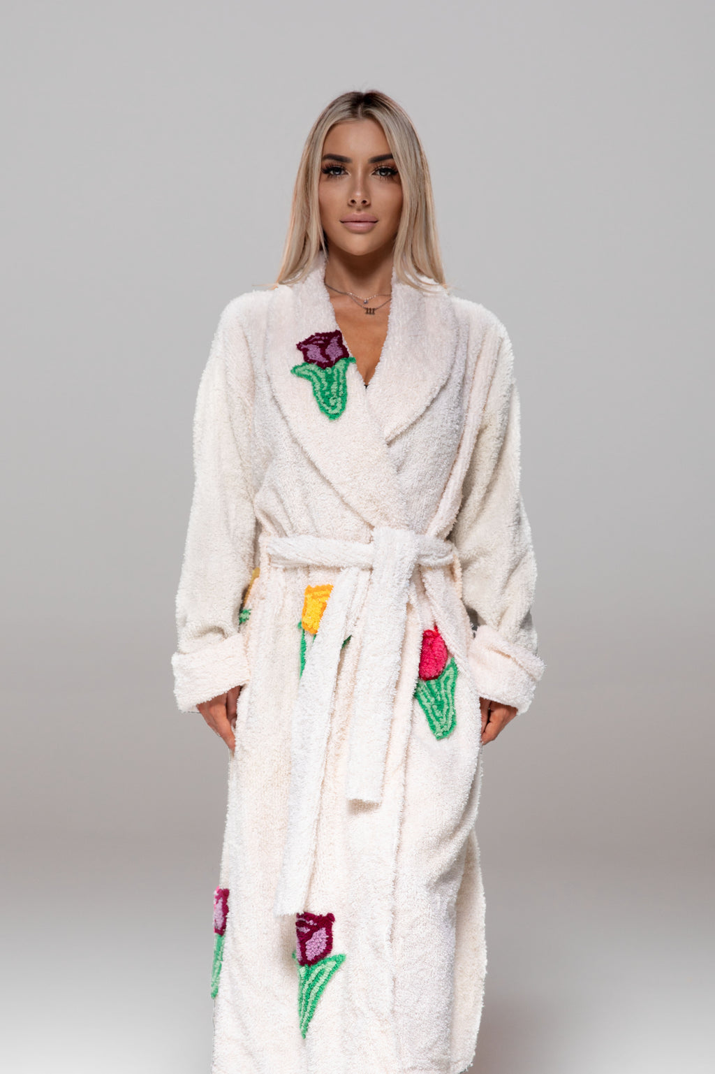 Tiptoe Thru the Tulips Robe