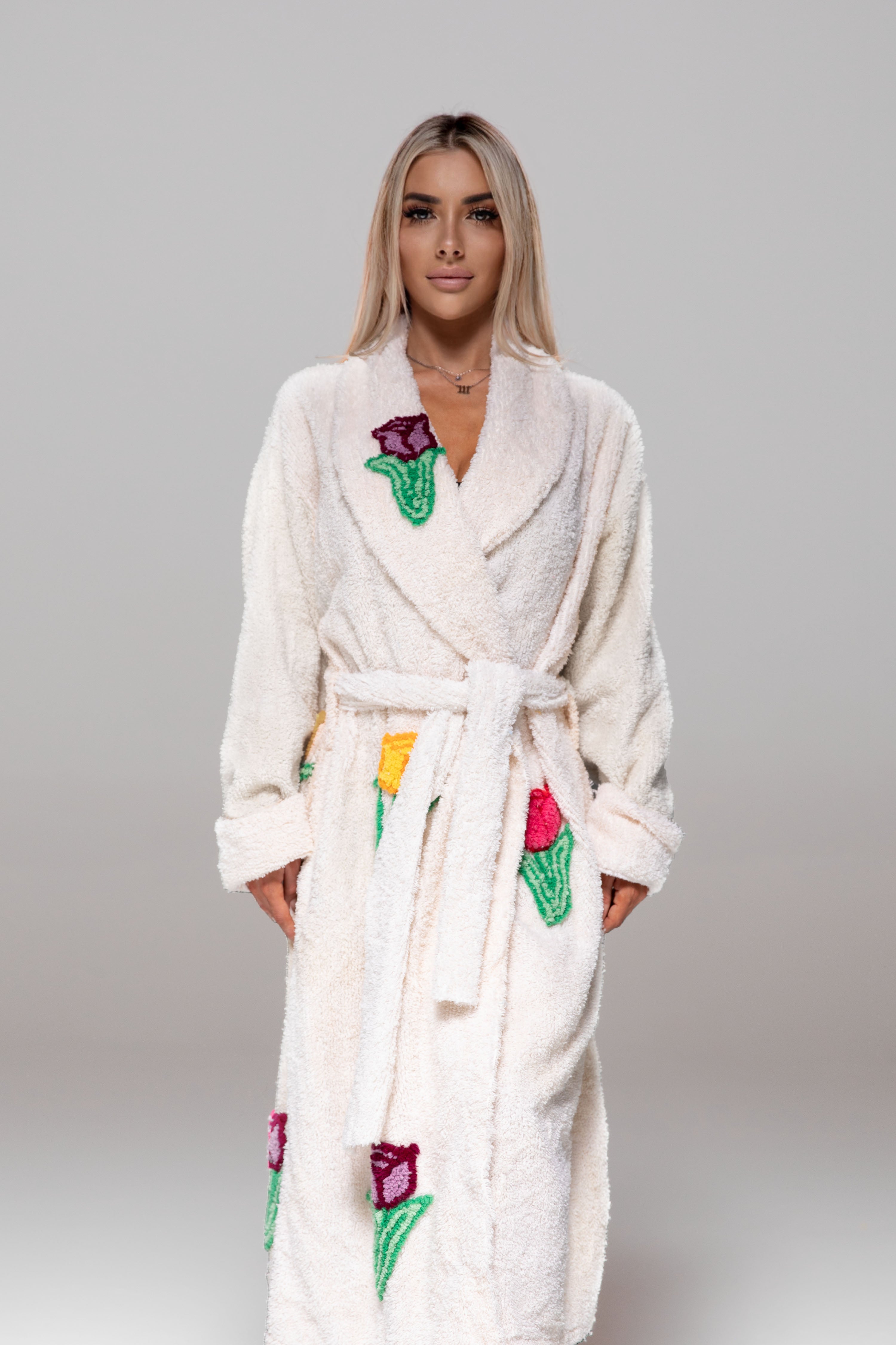 Tiptoe Thru the Tulips Robe